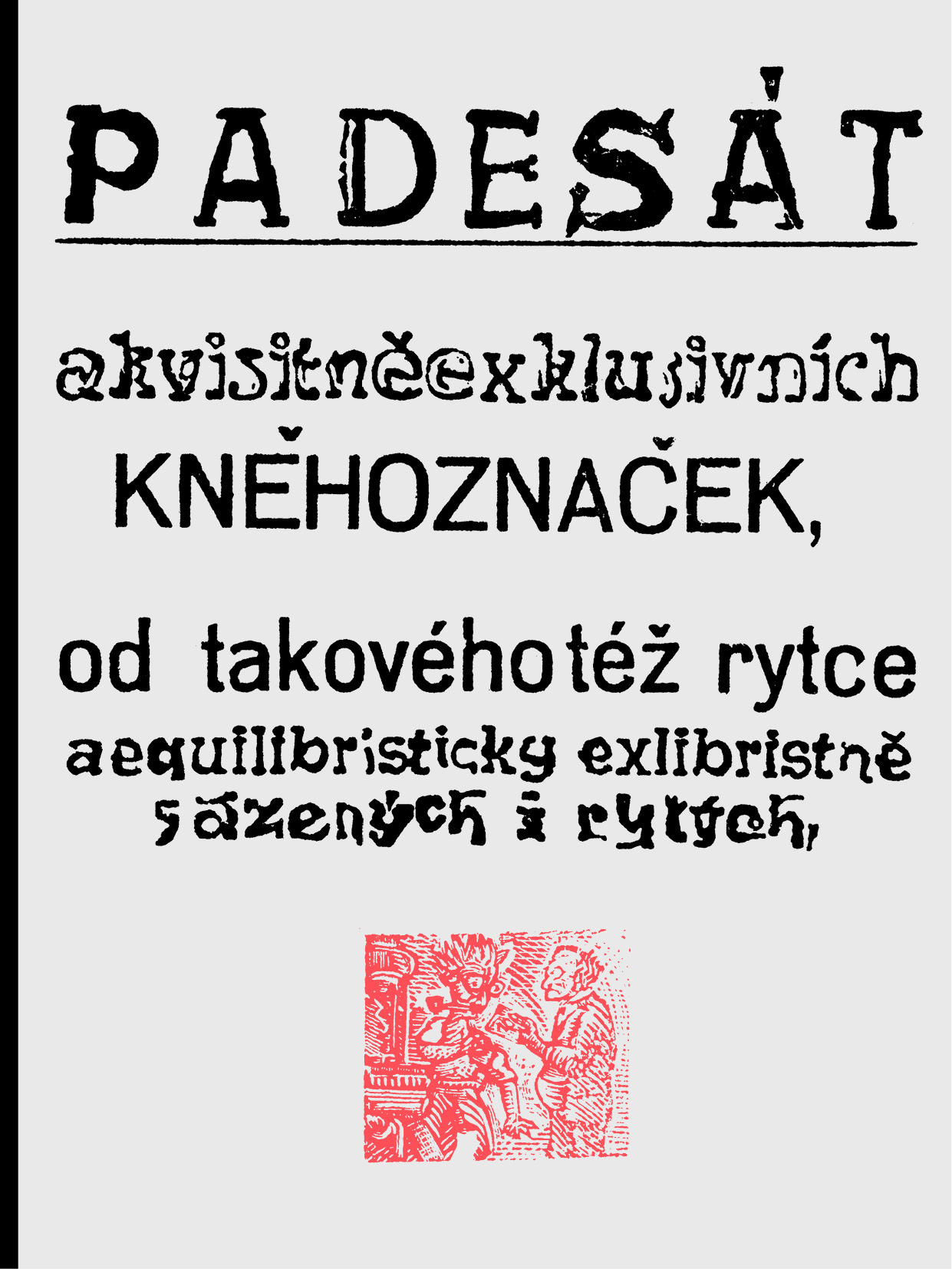 Padesát akvisitněexklusivních kněhoznaček